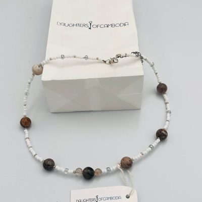 Brown beaded Necklace