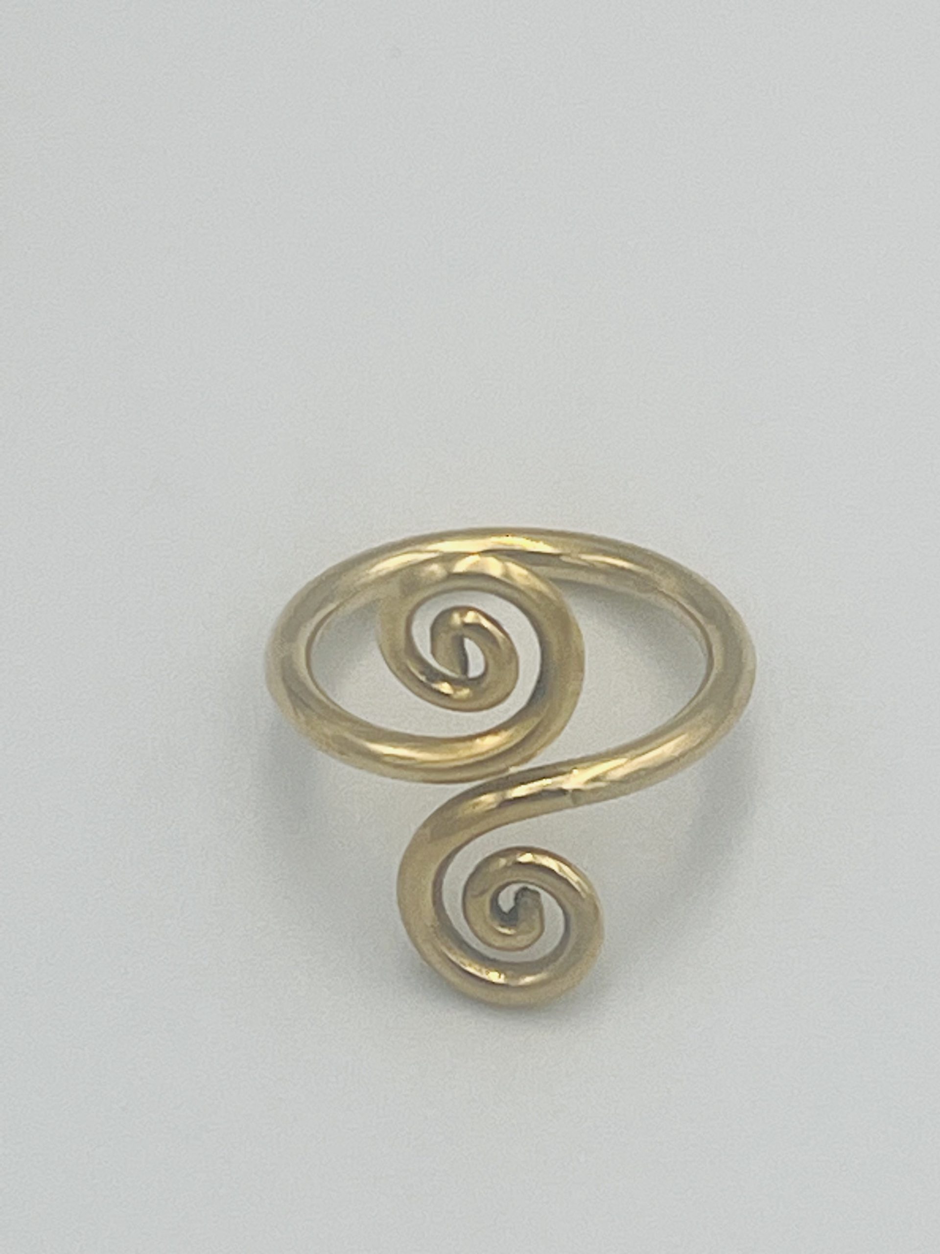 Brass vine ring - Image 2
