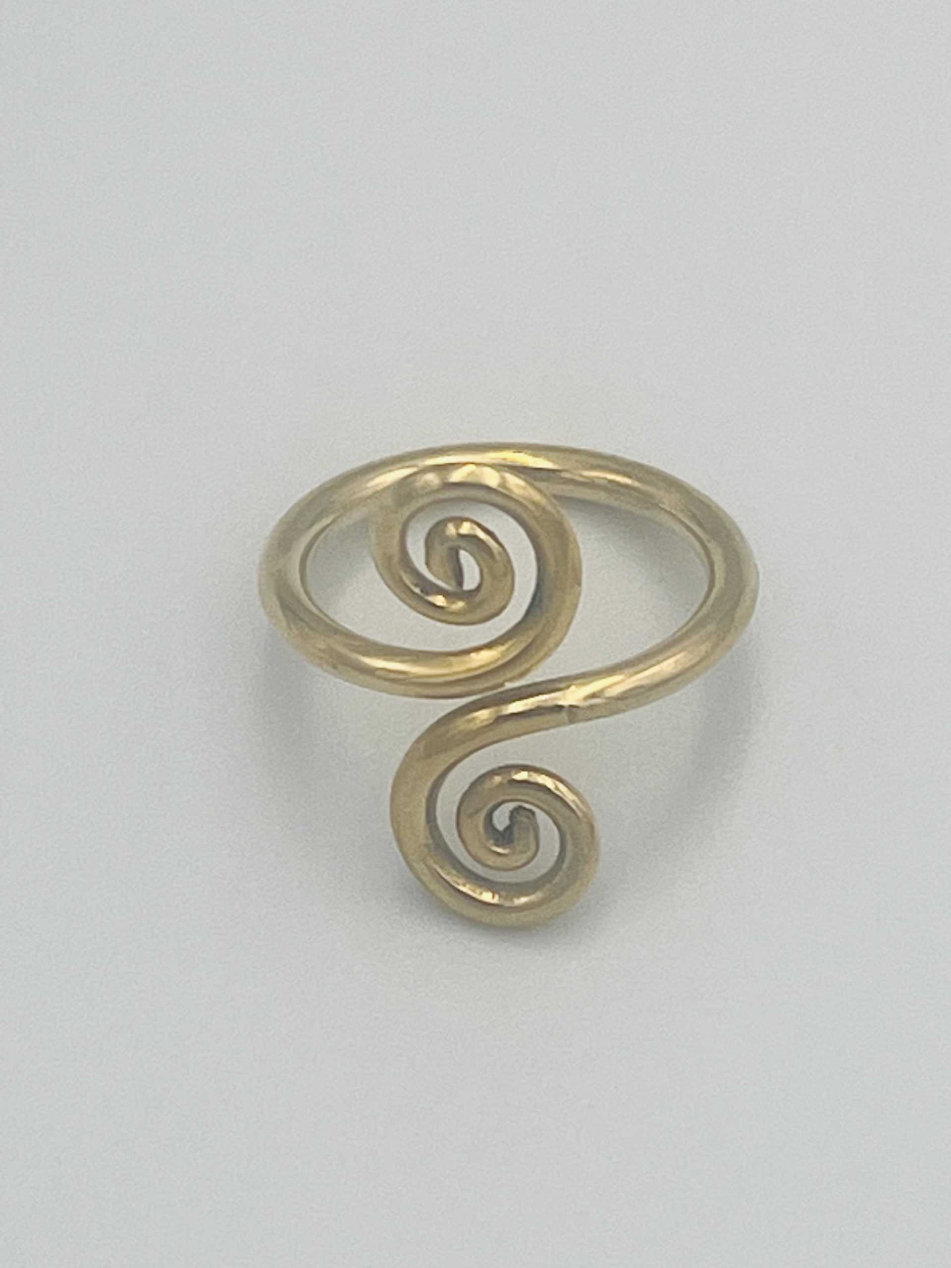 Brass vine ring - Image 3