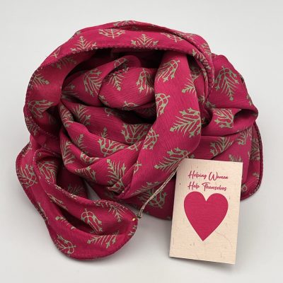 Fuchsia Pink Scarf