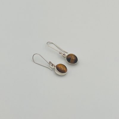 Tiger eye earring