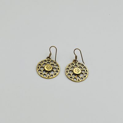 Lattice cartridge casing earrings