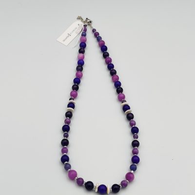 Purple & pink necklace